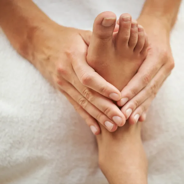 Reflexology treatment